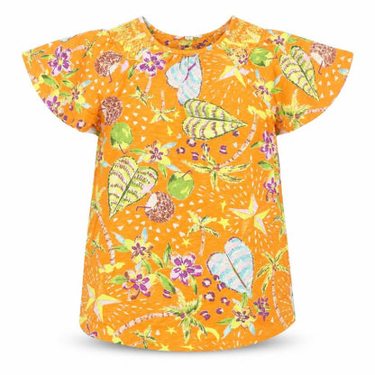 Womens UK Size 6 NEXT Orange Basic T-Shirt