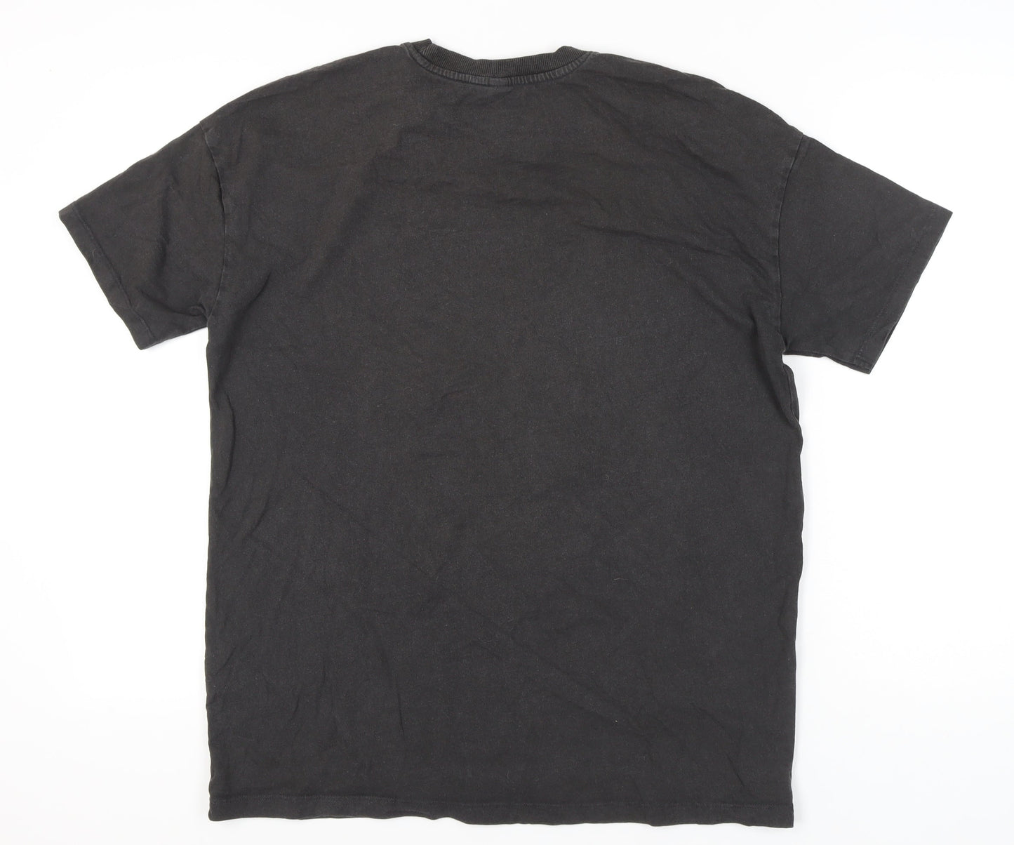 Womens UK Size M Only Black Basic T-Shirt