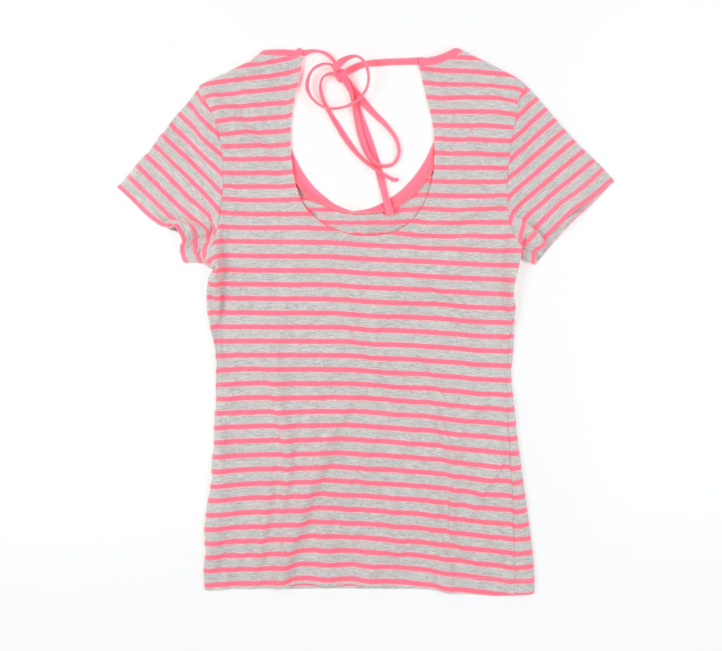 Womens UK Size S H&M Multicoloured Basic T-Shirt