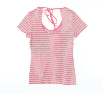 Womens UK Size S H&M Multicoloured Basic T-Shirt