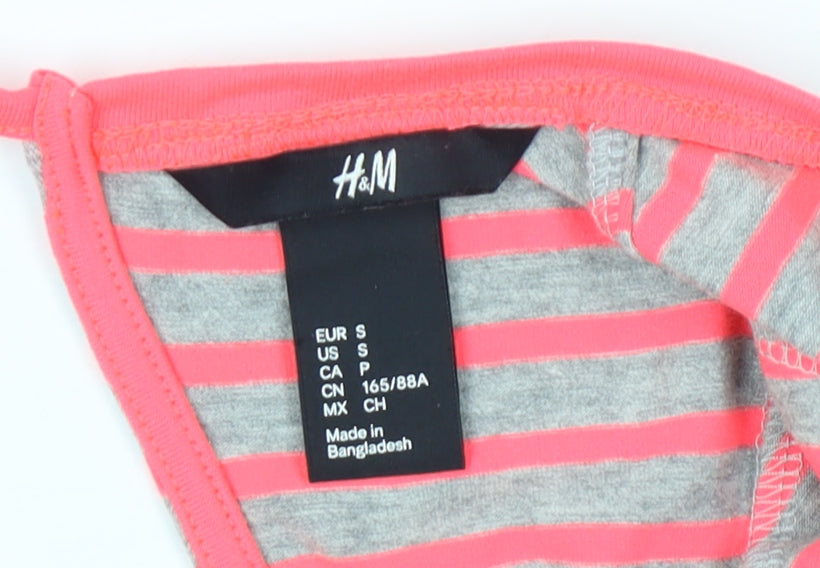 Womens UK Size S H&M Multicoloured Basic T-Shirt