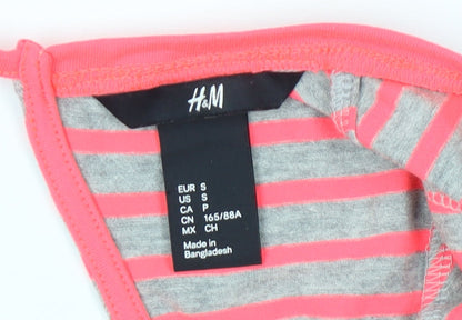Womens UK Size S H&M Multicoloured Basic T-Shirt