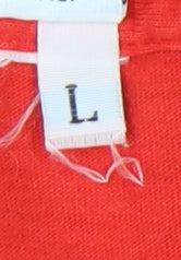 Venezia Men’s Red L T-Shirt Crew Neck Italian Logo Vintage