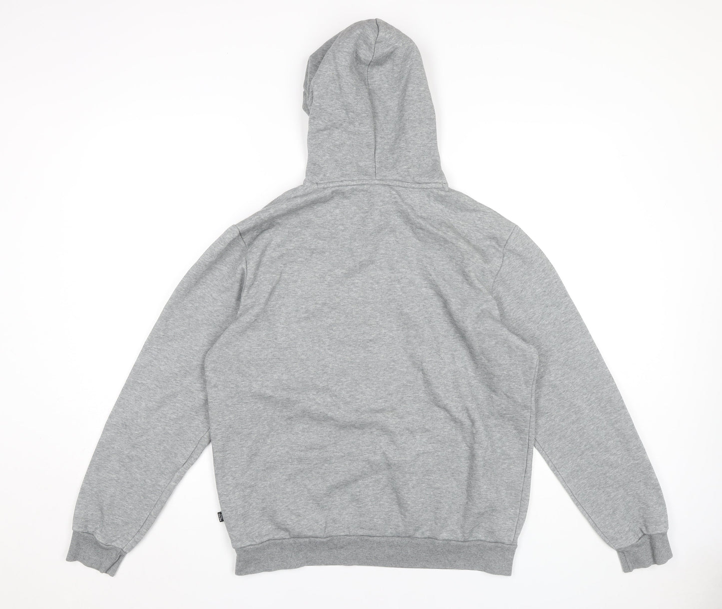 Mens UK Size M PUMA Grey Pullover Hoodie
