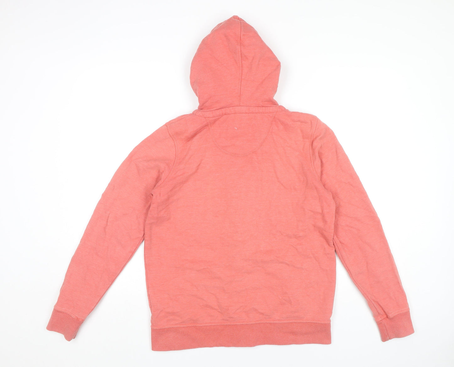 Womens UK Size 10 Fat Face Pink Full Zip Hoodie