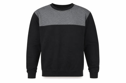 dStruct Men's Black Grey Pullover Sweatshirt Size M Crew Neck