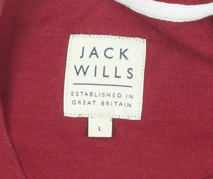Mens UK Size L Jack Wills Multicoloured Pullover Sweatshirt