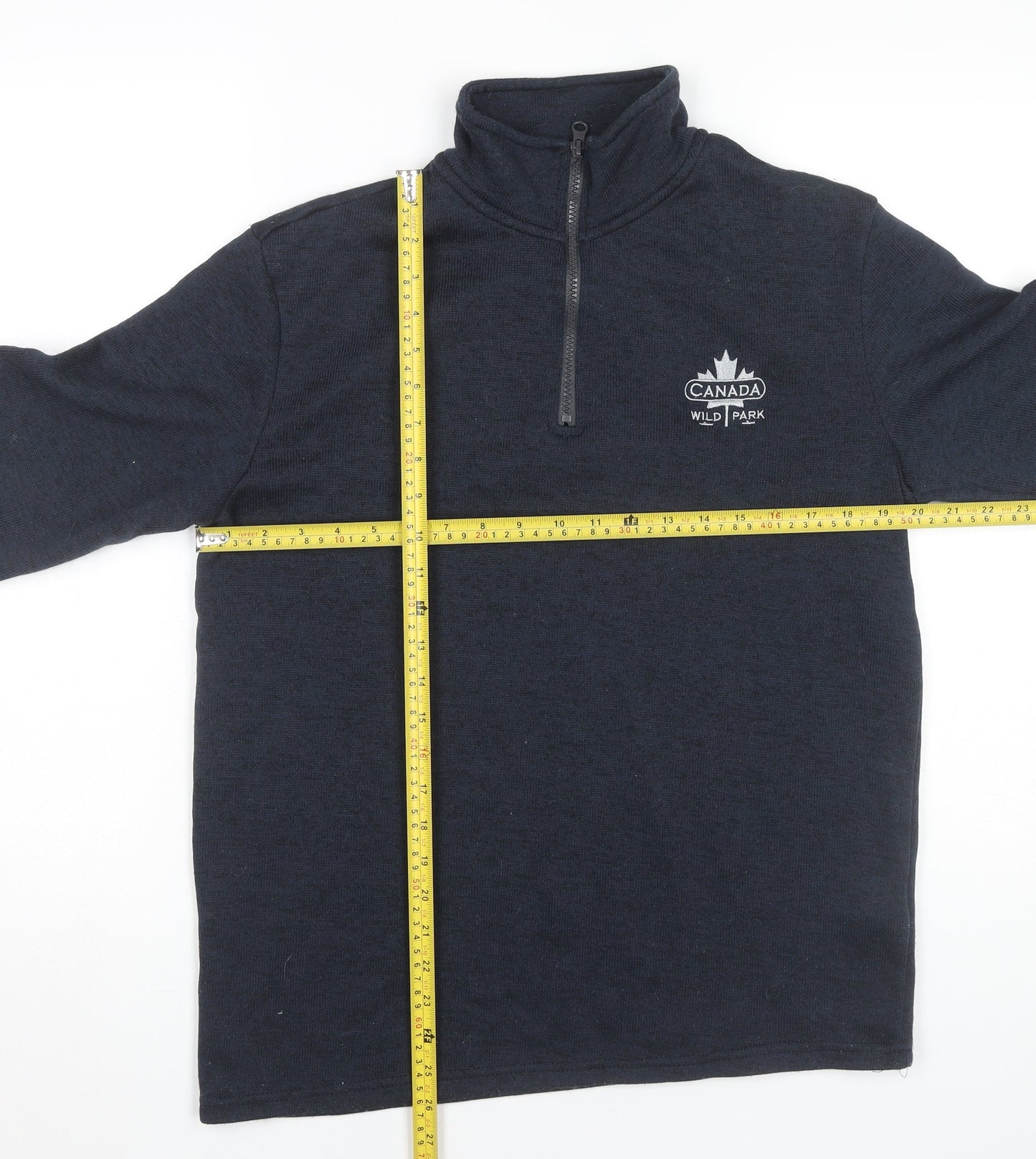 Mens UK Size M Atlas For Men Blue Pullover Sweatshirt