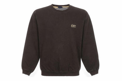 Mens UK Size M Cotton Traders Brown Pullover Sweatshirt