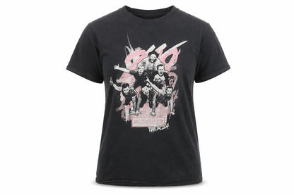 McBusted Womens Black Small Tour 2014 Graphic Band T-Shirt