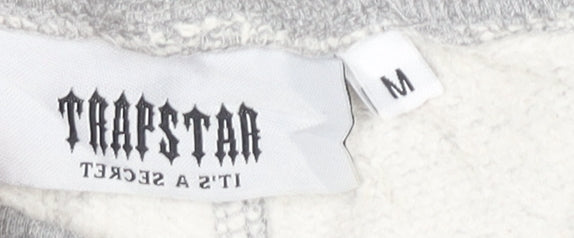 Trapstar Men’s Grey Jogger Trousers Size M Cotton Blend Streetwear