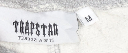 Trapstar Men’s Grey Jogger Trousers Size M Cotton Blend Streetwear