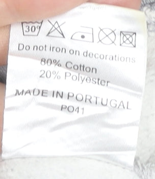 Trapstar Men’s Grey Jogger Trousers Size M Cotton Blend Streetwear