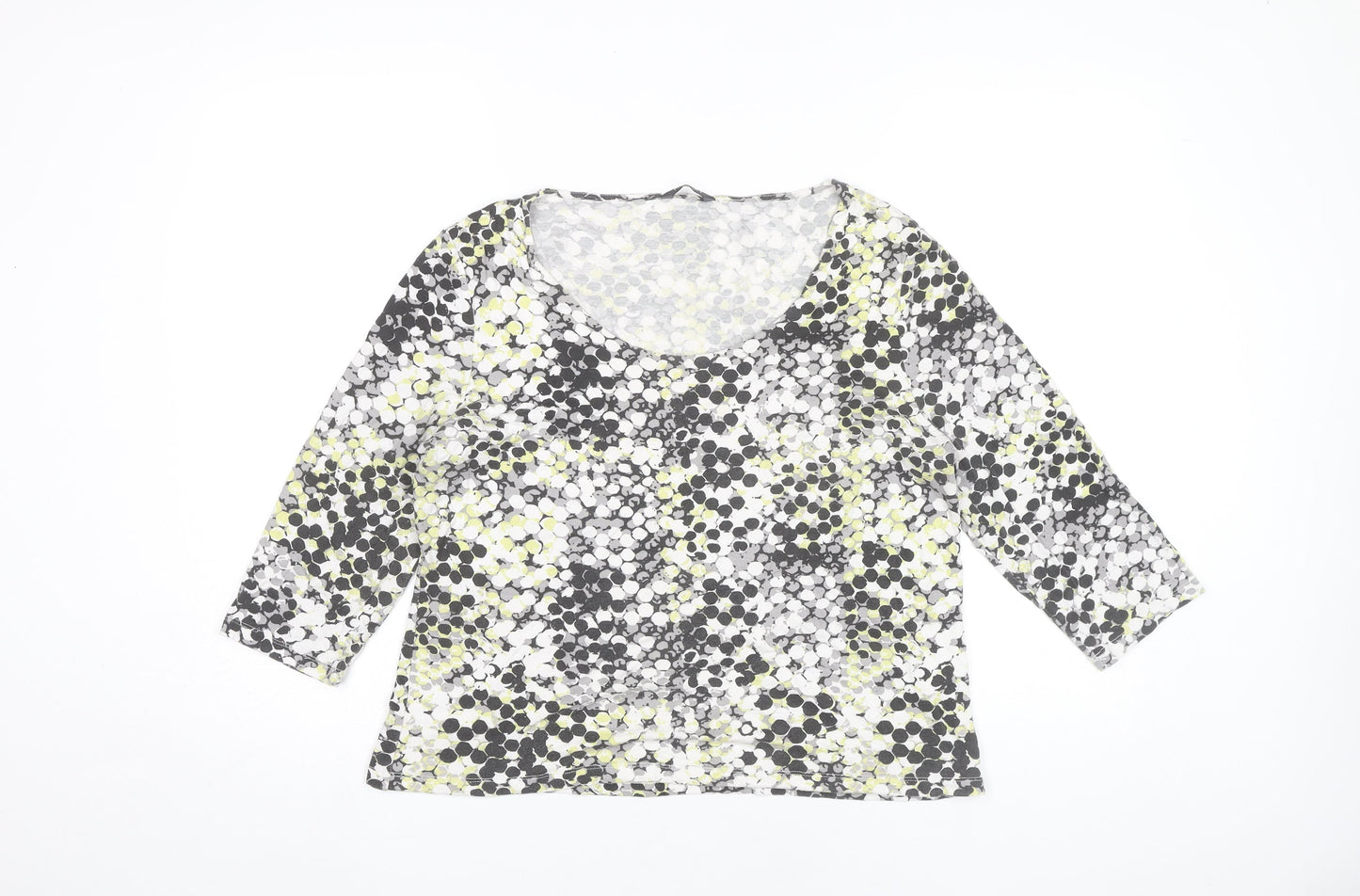 Womens UK Size L Minuet Petite Multicoloured Tunic Blouse