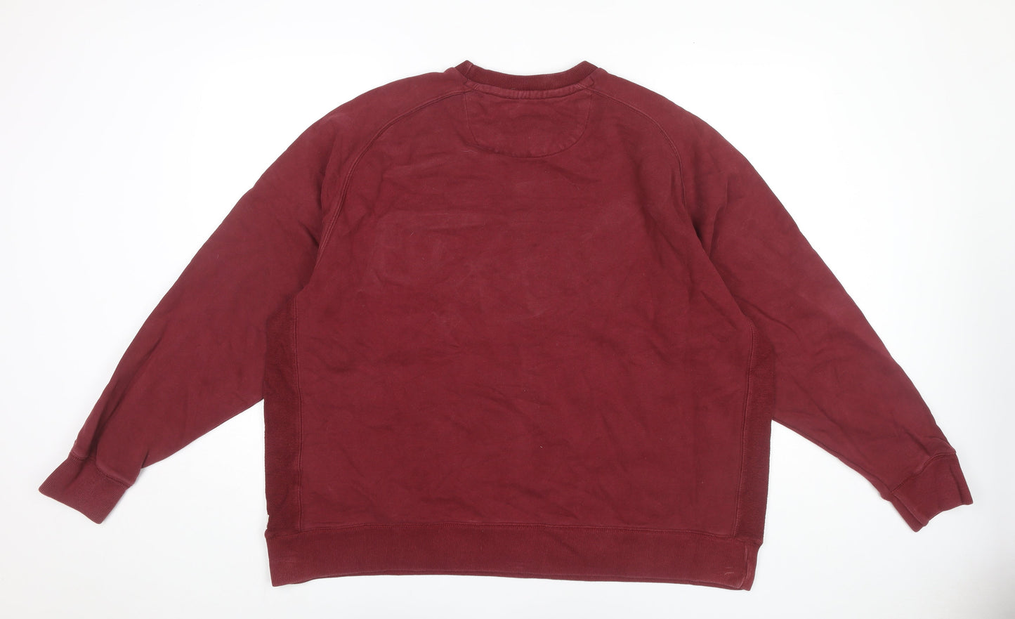 Hammond & Co Mens Red 2XL Crew Neck Pullover Sweatshirt