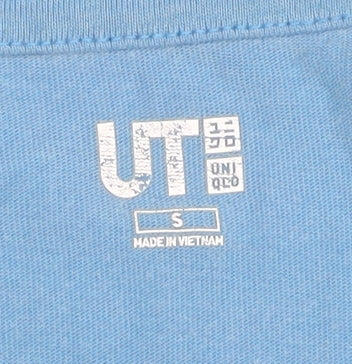 Uniqlo Men’s Blue Colnago Cycling Graphic Cotton T-Shirt Size S