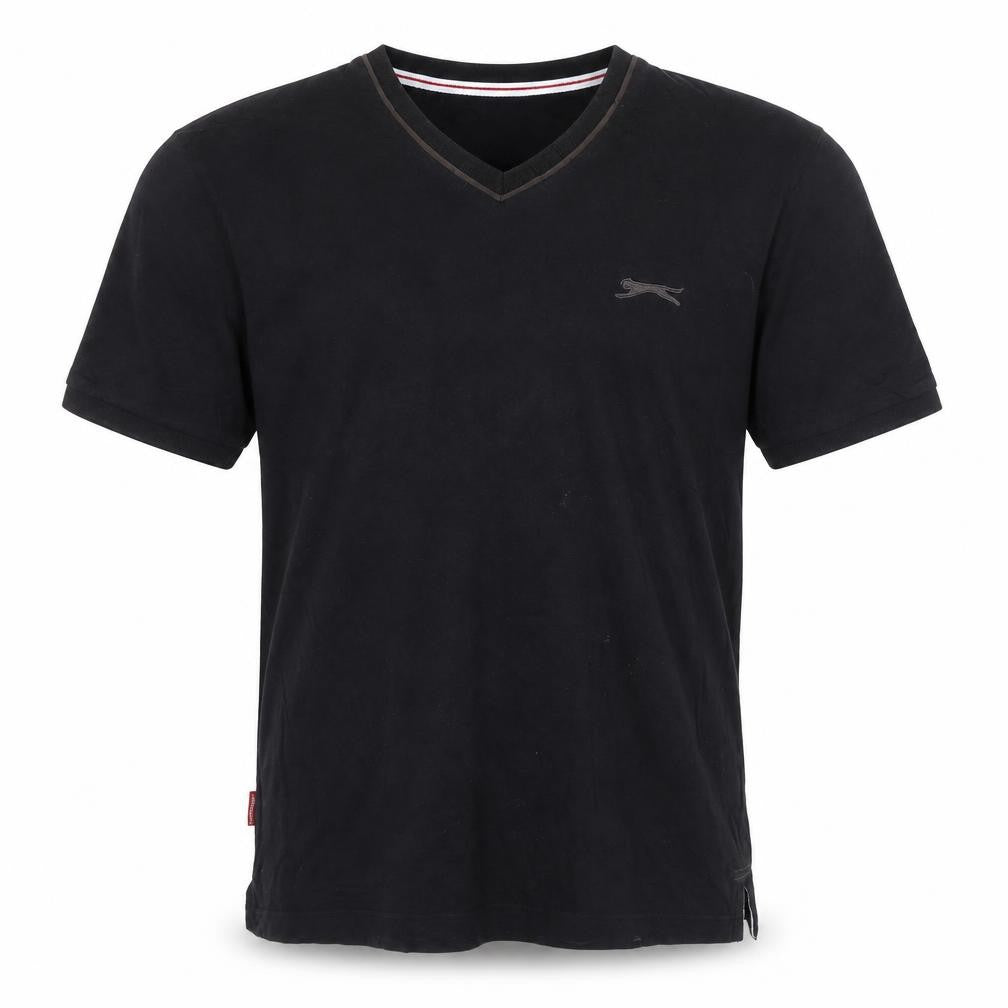 Mens UK Size S Slazenger Black  T-Shirt