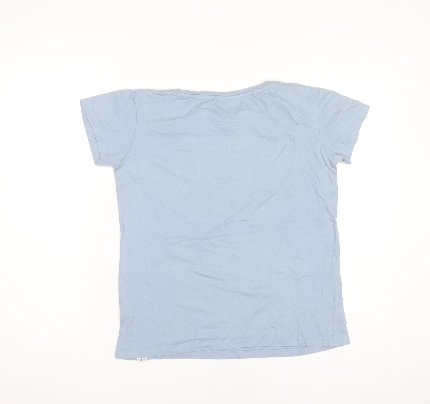 Womens UK Size 12 Saltrock Blue Basic T-Shirt