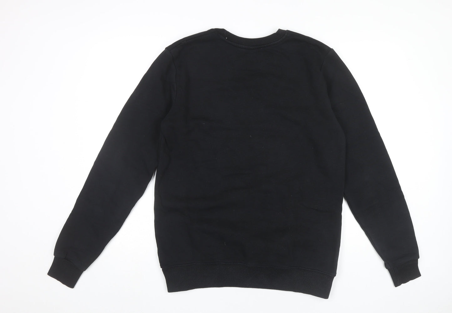 Mens UK Size M Continental Black Pullover Sweatshirt
