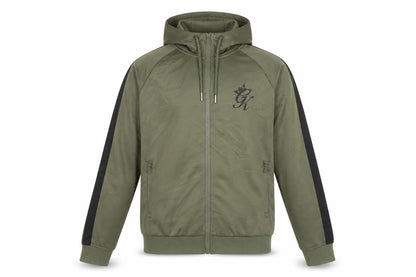 Mens UK Size S Gym King Green Full Zip Hoodie