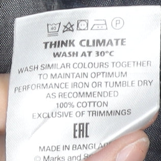 Marks and Spencer Men’s Grey Chino Trousers 34W 31L Cotton