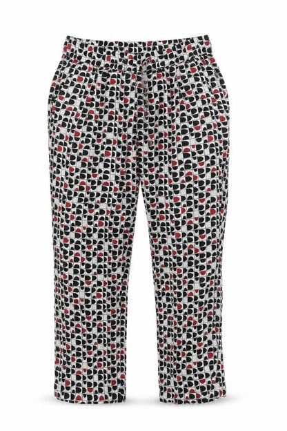 Barbara Lebek Womens Multicoloured Linen Trousers Size 12