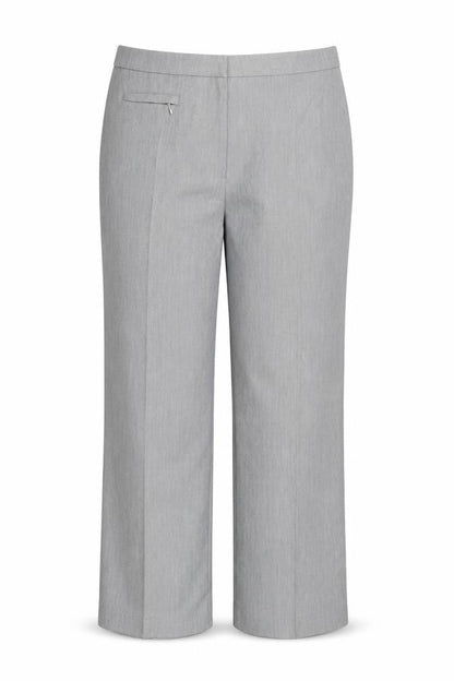 Womens UK Size 14 Marks and Spencer Regular Fit Dress Pants Grey Trousers