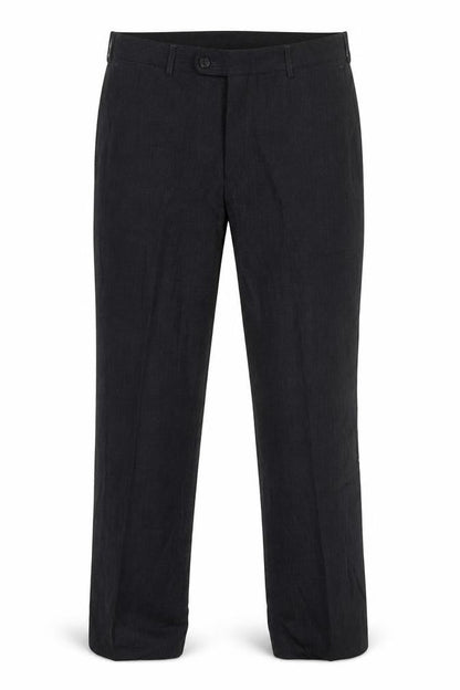 Mens UK Size 36R Skopes Classic Fit Dress Pants Black Trousers