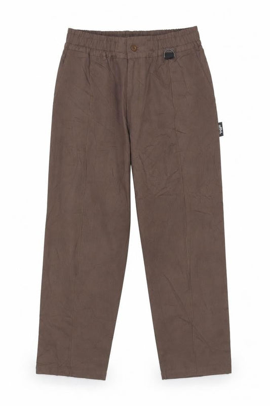 Mens UK Size S boohooMAN Regular Fit Chino Brown Trousers
