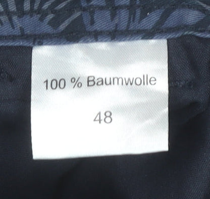 Casual Summer Watsons Men’s Blue Floral Cargo Shorts Size 48