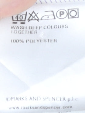 Marks and Spencer Mens Beige Dress Pants Size 38W 29L Polyester