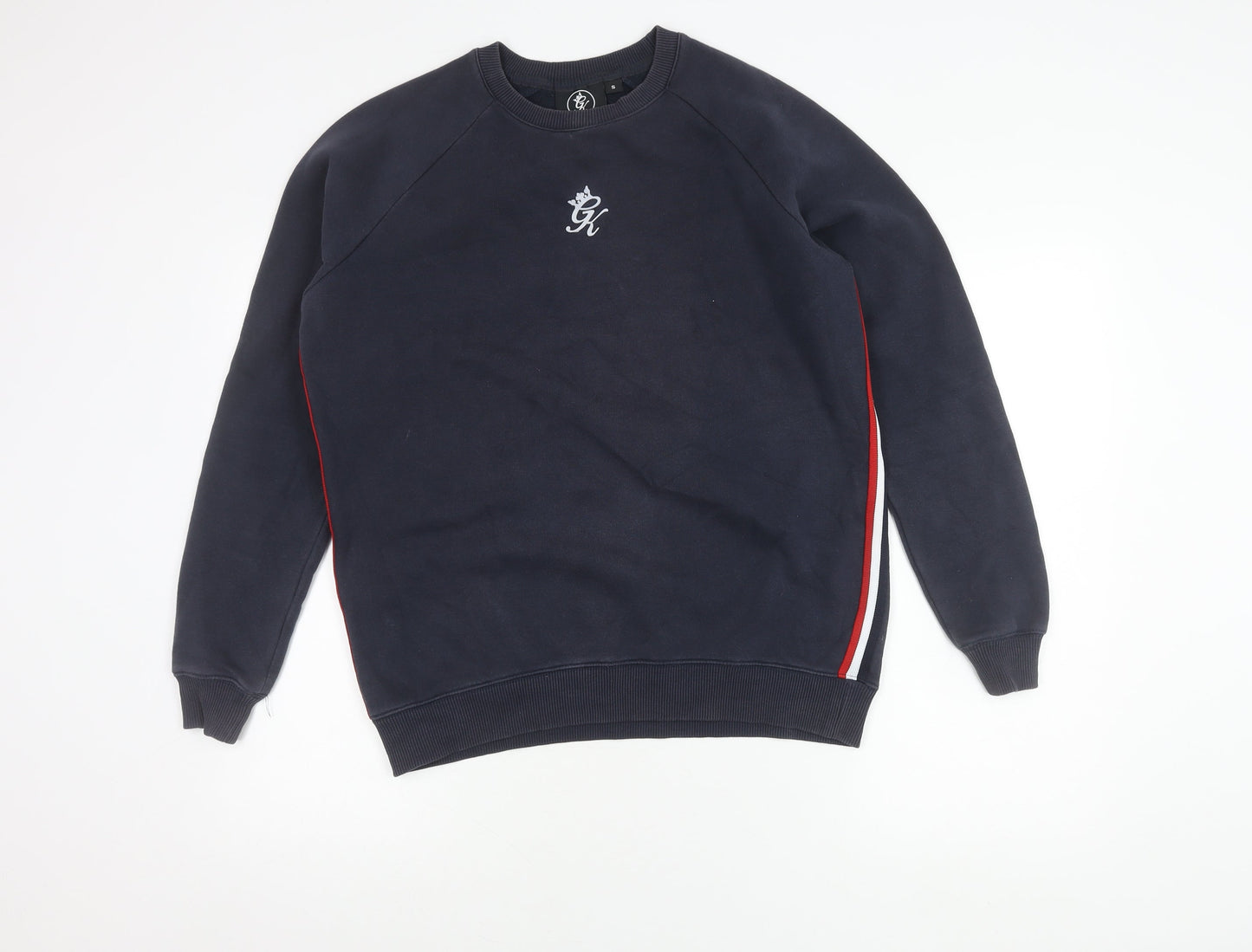 Mens UK Size S Gym King Blue Pullover Sweatshirt