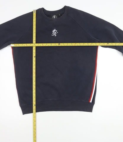 Mens UK Size S Gym King Blue Pullover Sweatshirt