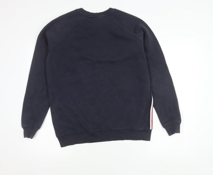 Mens UK Size S Gym King Blue Pullover Sweatshirt