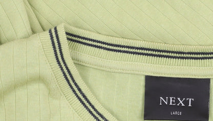 Unisex Adults UK Size L NEXT Green Basic T-Shirt