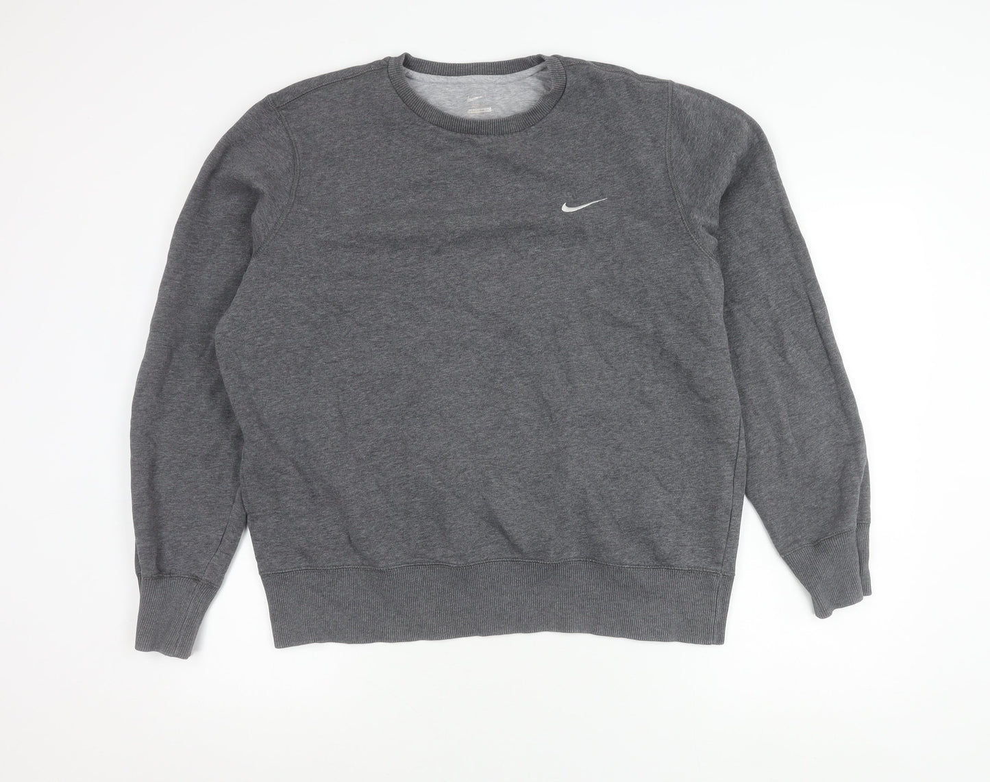 Mens UK Size M Nike Grey Pullover Sweatshirt