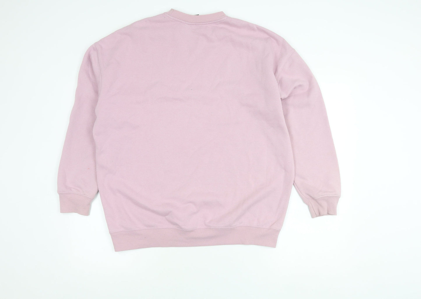 Factorie Women’s Pink Pullover Sweatshirt Small Cotton Blend