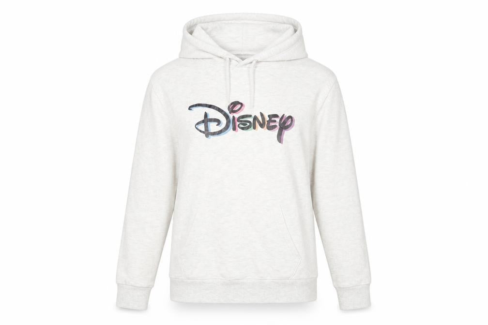 Womens UK Size XS Disney Grey Pullover Hoodie