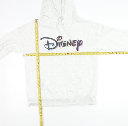 Womens UK Size XS Disney Grey Pullover Hoodie