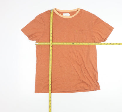 Mens UK Size L Farah Brown  T-Shirt