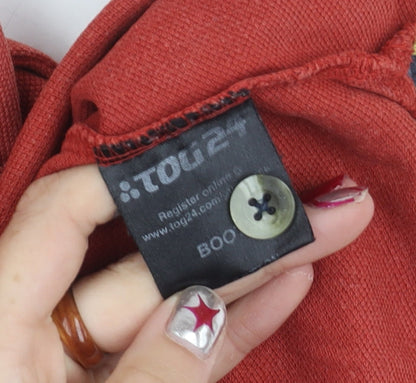 TOG24 Men’s Red 2XL Polo Shirt Short Sleeve Cotton Casual