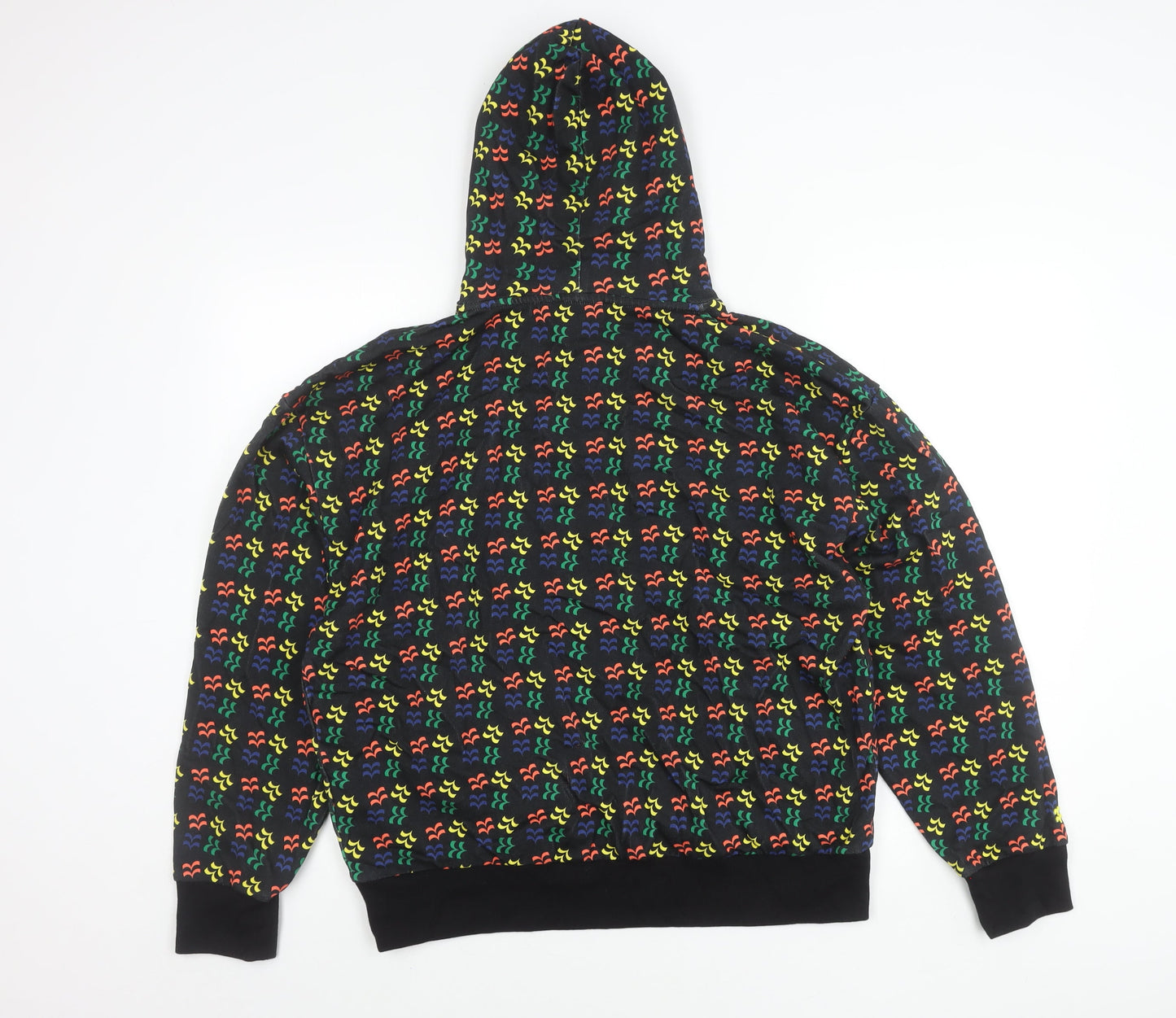 Mens UK Size M Bravian Multicoloured Pullover Hoodie
