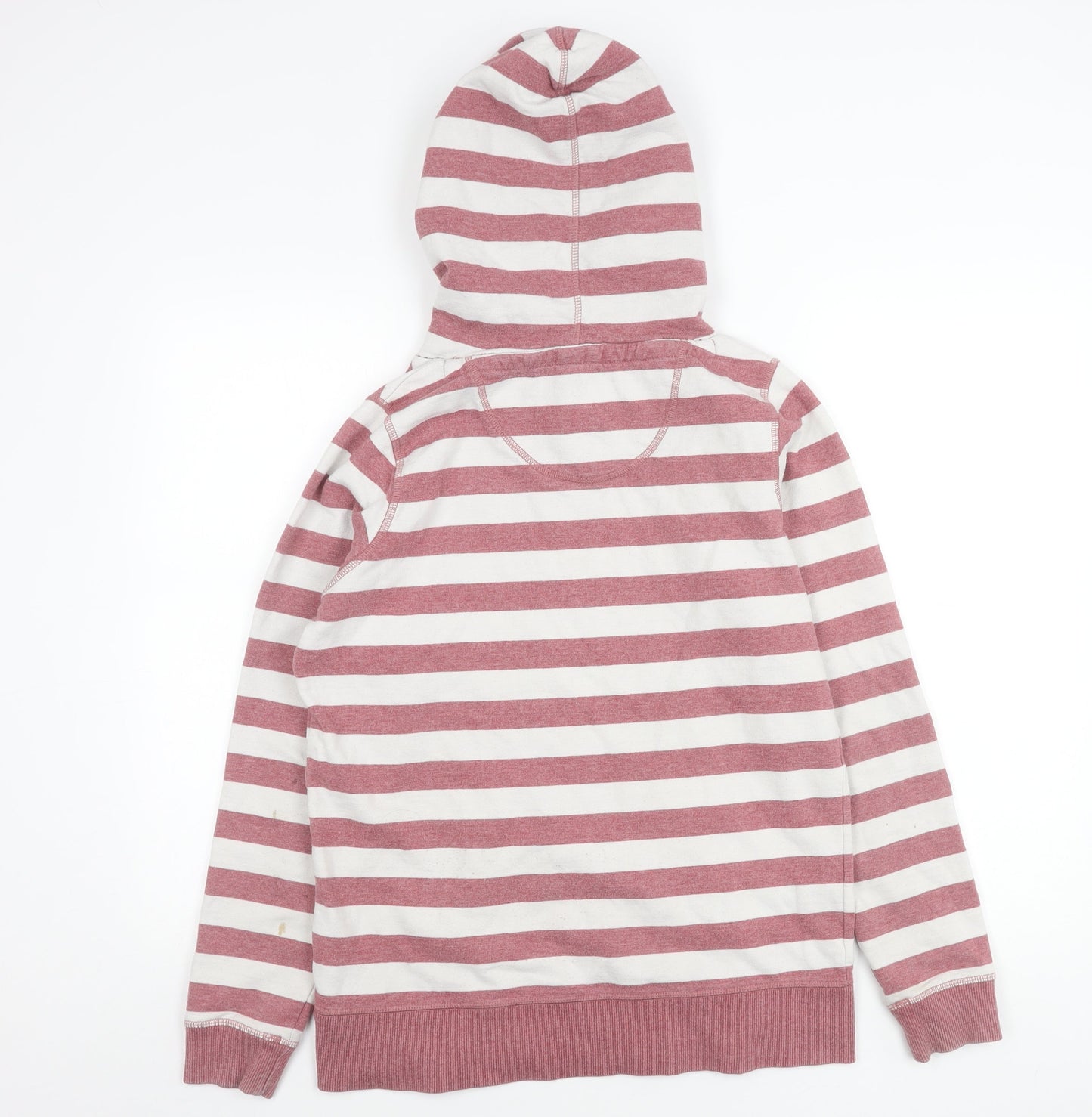 Womens UK Size 8 Fat Face Pink Pullover Hoodie