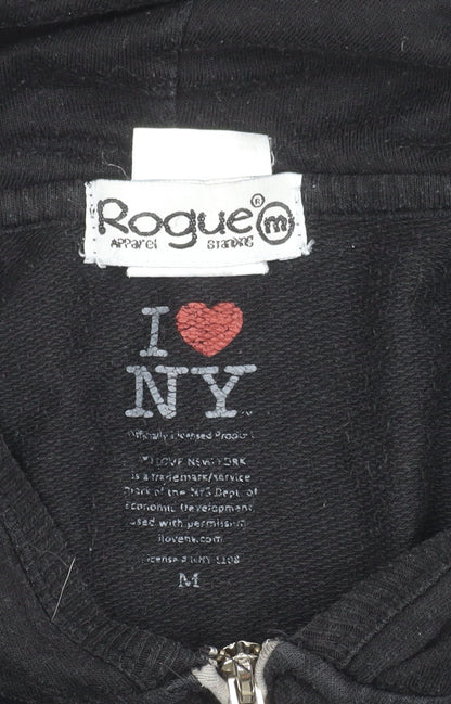 Unisex Adults UK Size M Rogue Black Basic Jacket