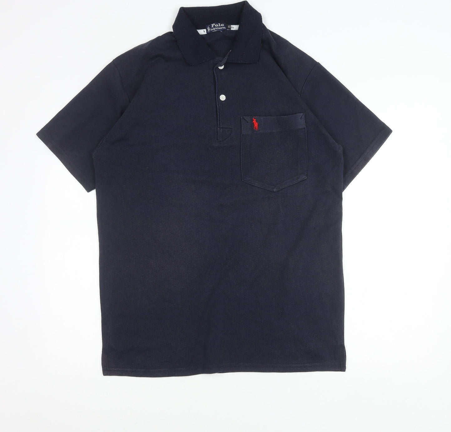 Ralph Lauren Men's Black Polo Shirt XL Short Sleeve Classic Fit