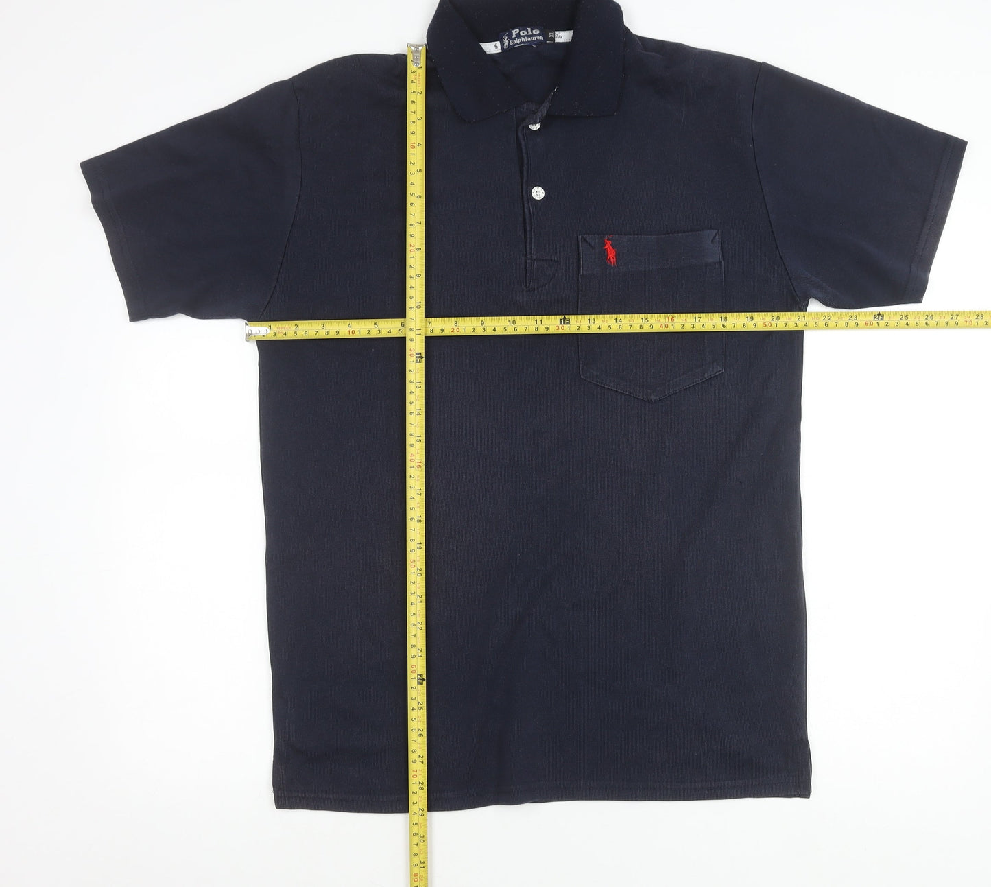 Ralph Lauren Men's Black Polo Shirt XL Short Sleeve Classic Fit