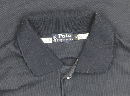 Ralph Lauren Men's Black Polo Shirt XL Short Sleeve Classic Fit