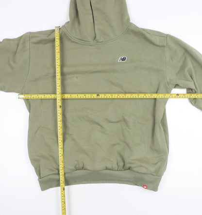 Mens UK Size S New Balance Green Pullover Hoodie