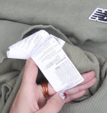Mens UK Size S New Balance Green Pullover Hoodie