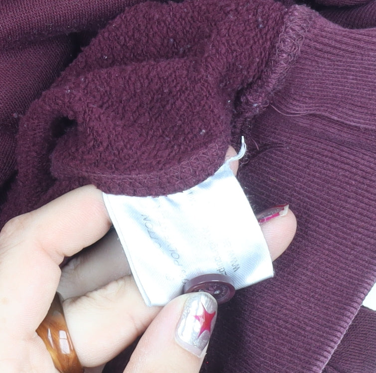 James Pringle Men’s Red XL Long Sleeve Polo Shirt Cotton Blend